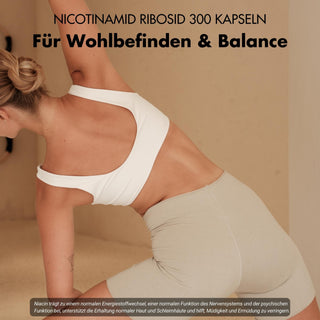 Nicotinamide riboside 300 - NAD+ precursor - niacin for cell energy and vitality*