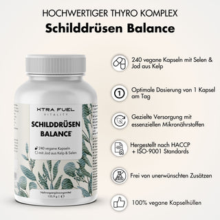Thyroid Balance - Thyro Complex - Effective formula with kelp, thyme & selenium