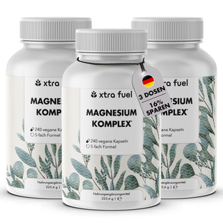 Magnesium complex* - 5-fold formula with 400mg elemental magnesium