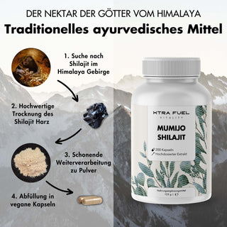 Shilajit capsules - 200x Mumijo capsules - price-quality winner