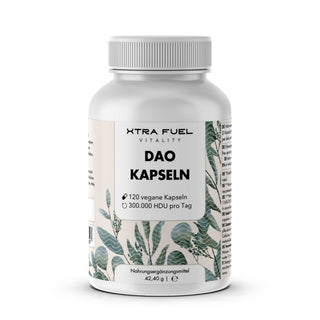 DAO capsules - Vegan diamine oxidase from pea sprouts - 300,000 HDU