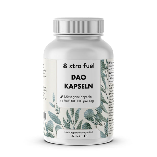 DAO capsules - Vegan diamine oxidase from pea sprouts - 300,000 HDU