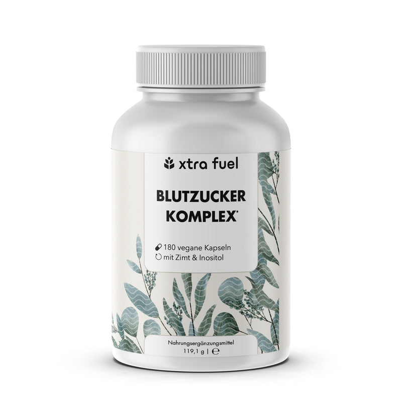 Blood sugar complex* - nutrient mix with Ceylon cinnamon, inositol & olive leaf