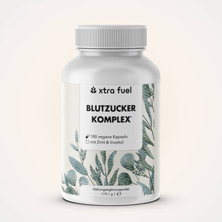 Blood sugar complex* - nutrient mix with Ceylon cinnamon, inositol & olive leaf