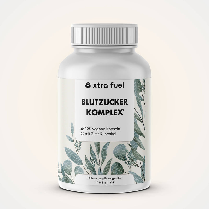 Blood sugar complex* - nutrient mix with Ceylon cinnamon, inositol & olive leaf