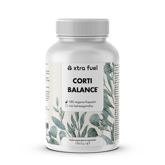 Cortisol capsules* - Corti Balance* - nutrient mix with ashwagandha, rhodiola & vitamin B6