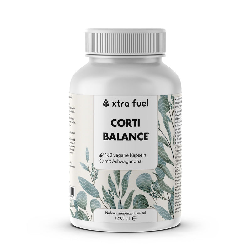 Cortisol capsules* - Corti Balance* - nutrient mix with ashwagandha, rhodiola & vitamin B6