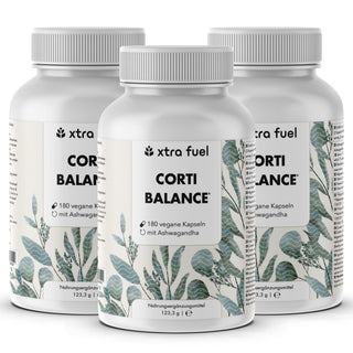 Cortisol capsules* - Corti Balance* - nutrient mix with ashwagandha, rhodiola & vitamin B6