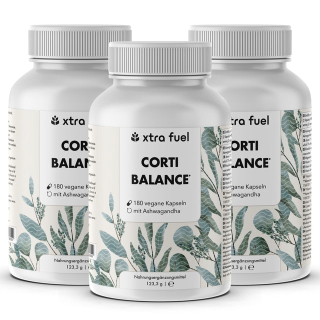 Cortisol capsules* - Corti Balance* - nutrient mix with ashwagandha, rhodiola & vitamin B6
