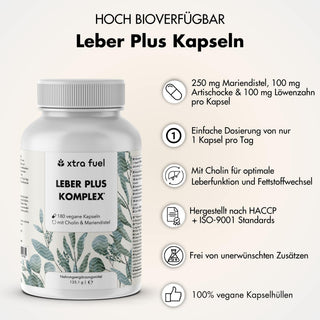 Liver Plus Complex* - Liver Cure - Effective formula with milk thistle, artichoke & dandelion