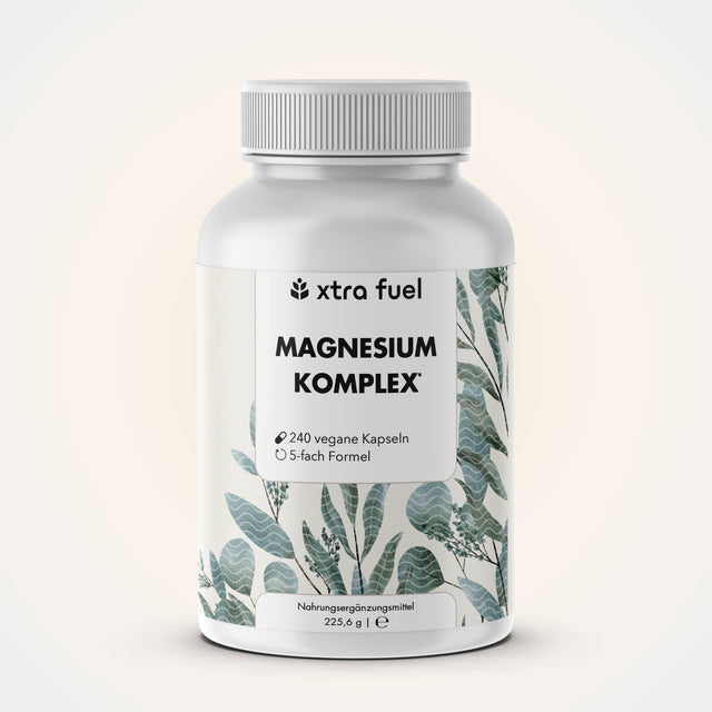 Magnesium complex* - 5-fold formula with 400mg elemental magnesium