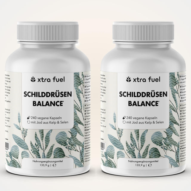 Thyroid Balance - Thyro Complex - Fórmula eficaz con kelp, tomillo y selenio