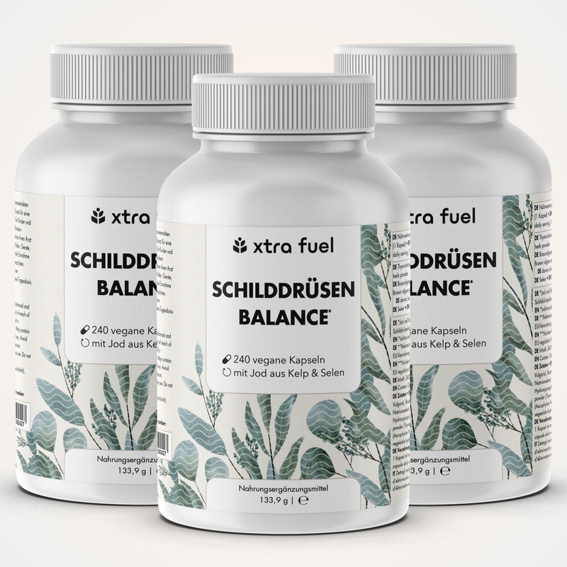 Thyroid Balance - Thyro Complex - Fórmula eficaz con kelp, tomillo y selenio
