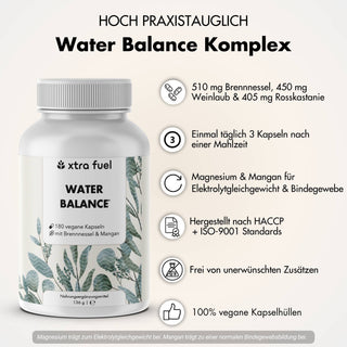 Water Balance - 5-in-1 nutrient complex for electrolyte balance & light legs*