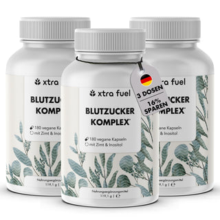 Blood sugar complex* - nutrient mix with Ceylon cinnamon, inositol & olive leaf