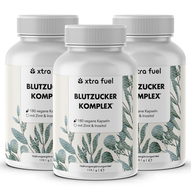 Blood sugar complex* - nutrient mix with Ceylon cinnamon, inositol & olive leaf