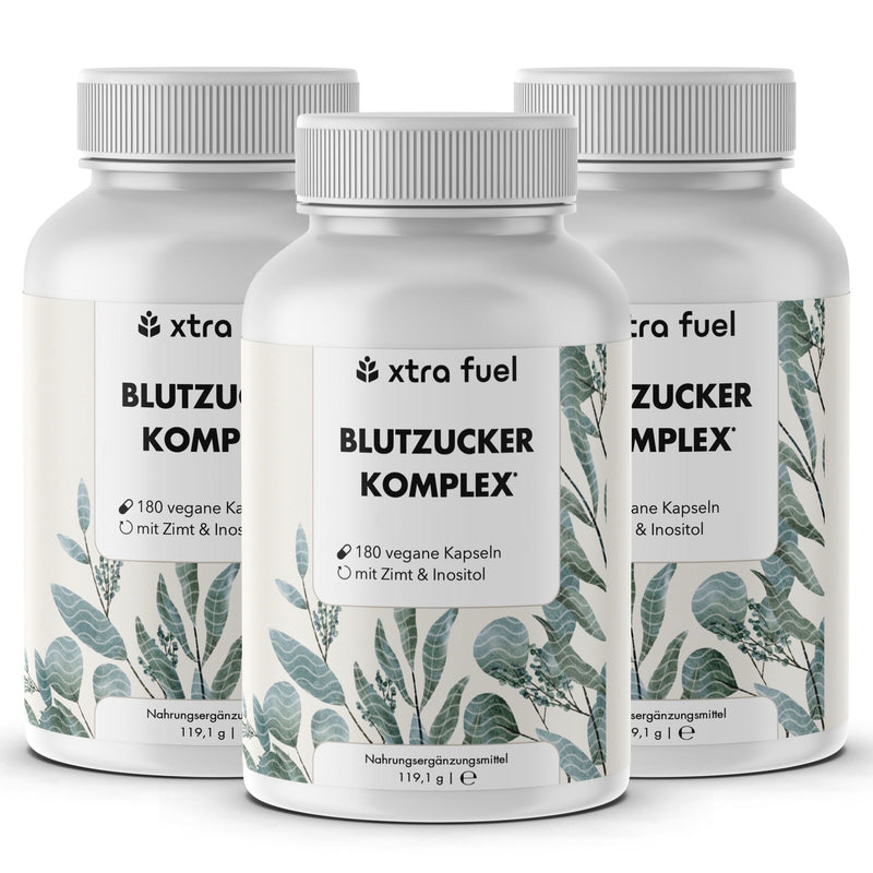 Blood sugar complex* - nutrient mix with Ceylon cinnamon, inositol & olive leaf