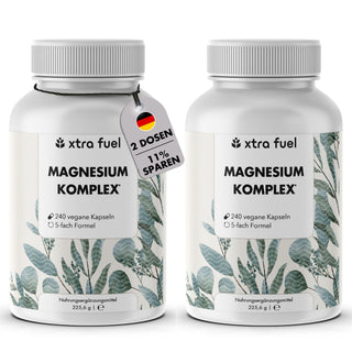 Magnesium complex* - 5-fold formula with 400mg elemental magnesium