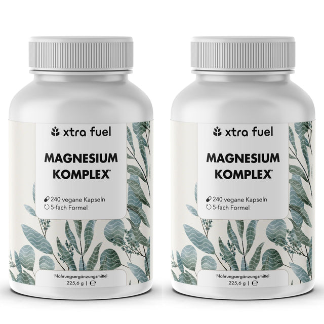 Magnesium complex* - 5-fold formula with 400mg elemental magnesium
