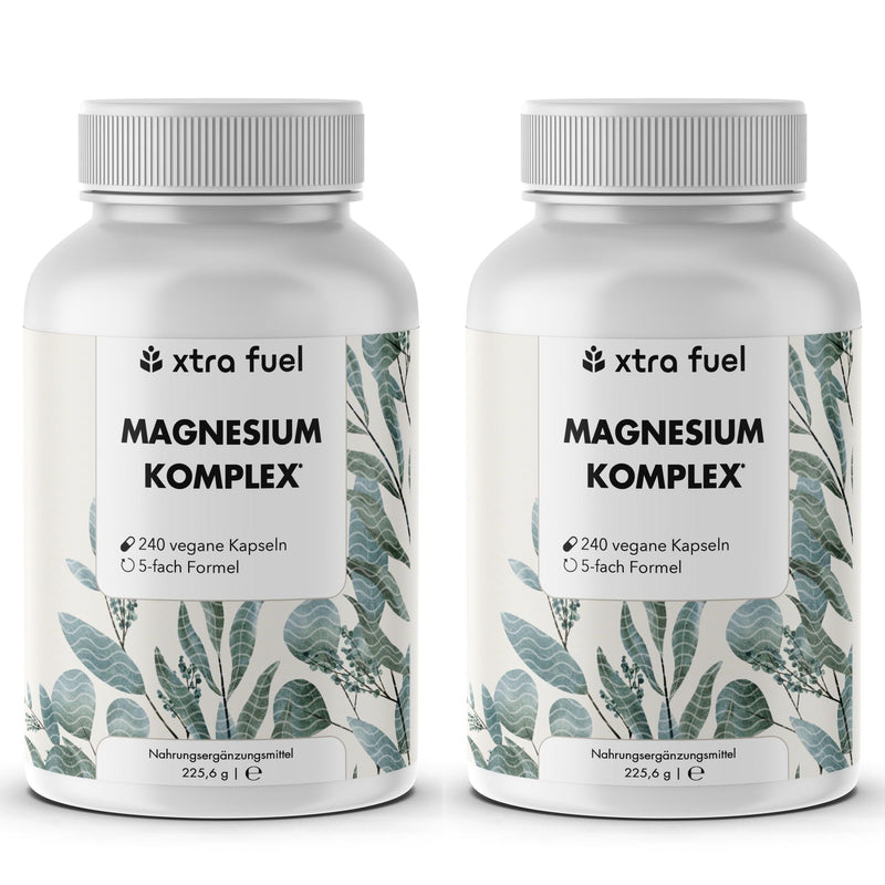 Magnesium complex* - 5-fold formula with 400mg elemental magnesium