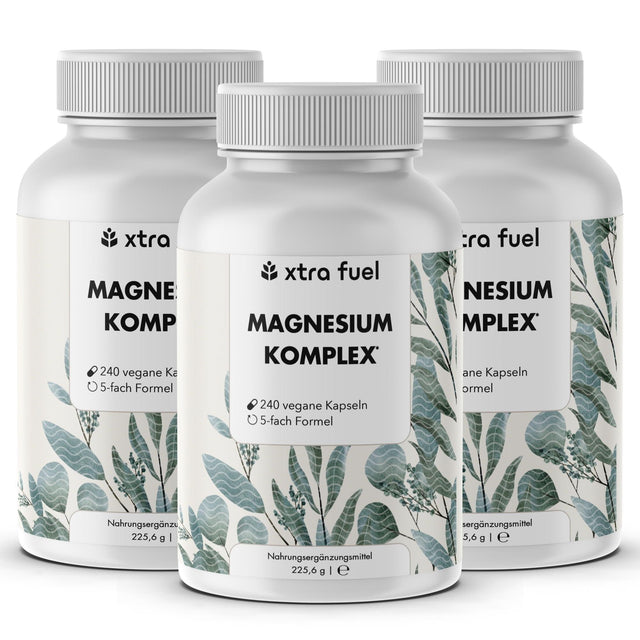 Magnesium complex* - 5-fold formula with 400mg elemental magnesium