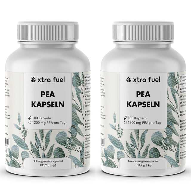 PEA Capsules - Micronized Palmitoylethanolamide - 1200mg per day