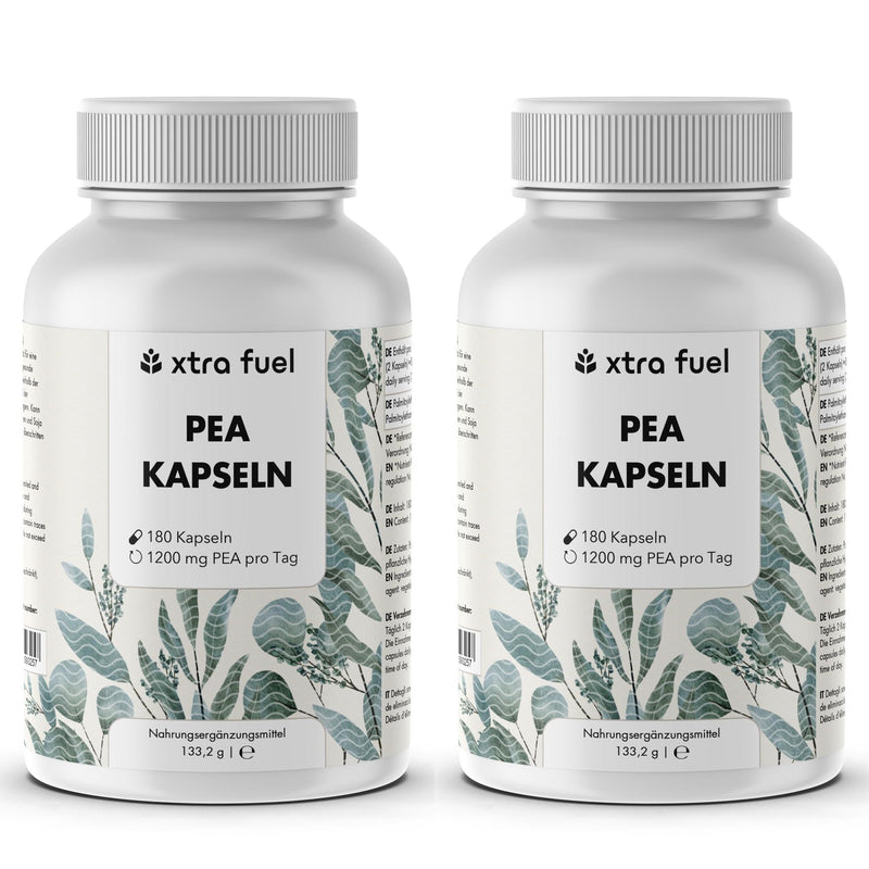 PEA Capsules - Micronized Palmitoylethanolamide - 1200mg per day
