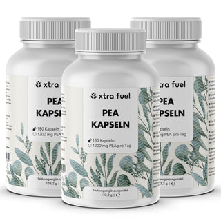 PEA Capsules - Micronized Palmitoylethanolamide - 1200mg per day