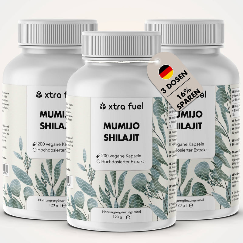 Shilajit capsules with >80% fulvic acid - Price-performance winner - Original Himalaya Shilajit